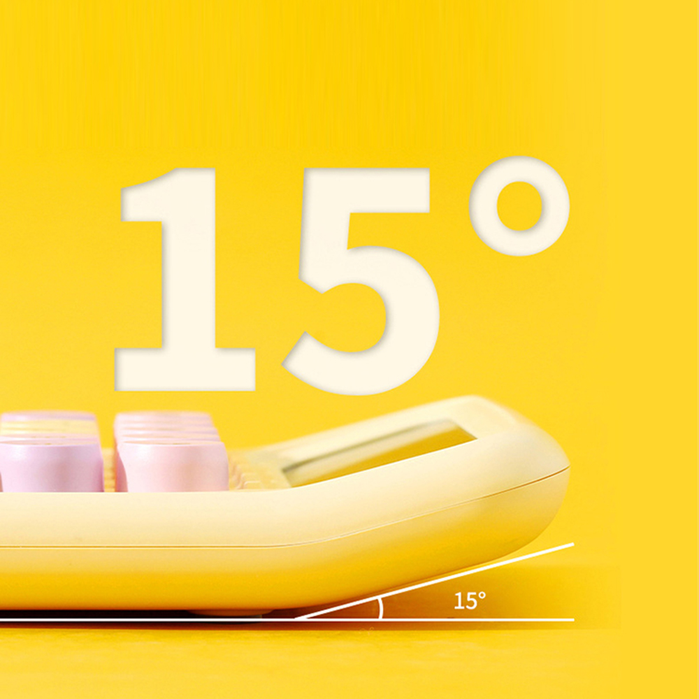 1PC Mechanische toetsenbordcalculator op hoog uiterlijk, draagbare computer voor studentenonderzoek