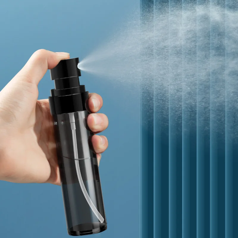60Ml 80Ml 100Ml Đen Chai Xịt Tinh Sương Phụ Đóng Chai Atomized Du Lịch Di Động Nhỏ Chai Xịt