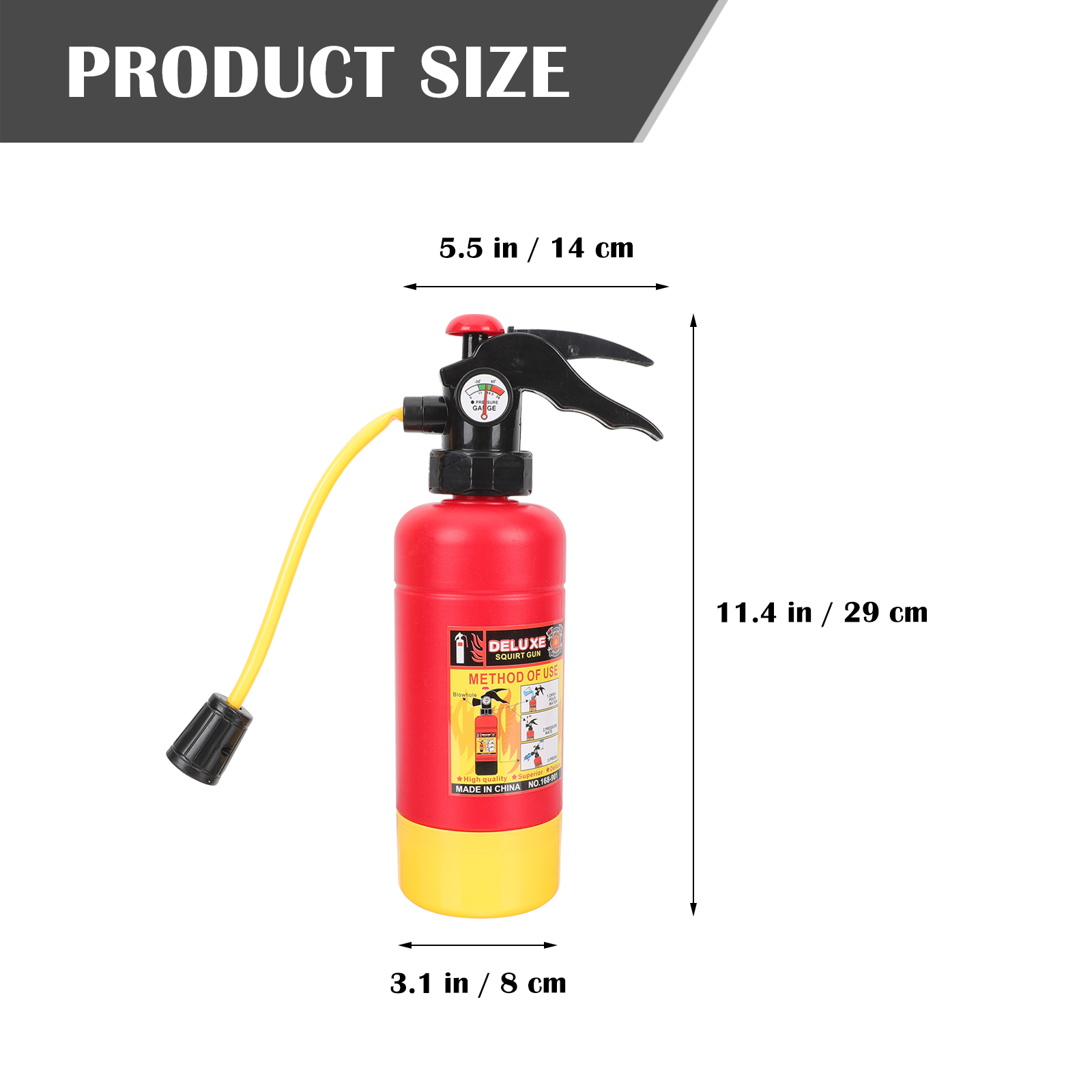 Toy Kids Firefighter Playset Toys Backpack Squirt Firefighting Sprinkler Toddler Beach Extinguisher Hose