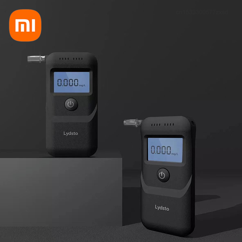 Xiaomi-probadores de Alcohol Lydsto, alcoholímetro Digital de mano, pantalla LCD, herramienta de prueba de Alcohol de mano ligera, pantalla Digital