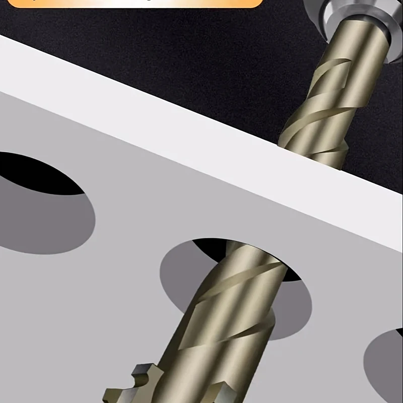 7/5/3PCS Four-Edge Serrated Drill Bit Set Multifunctional Glass Tile Concrete Drilling Tool 3-12mm Drill Bit Set Tools