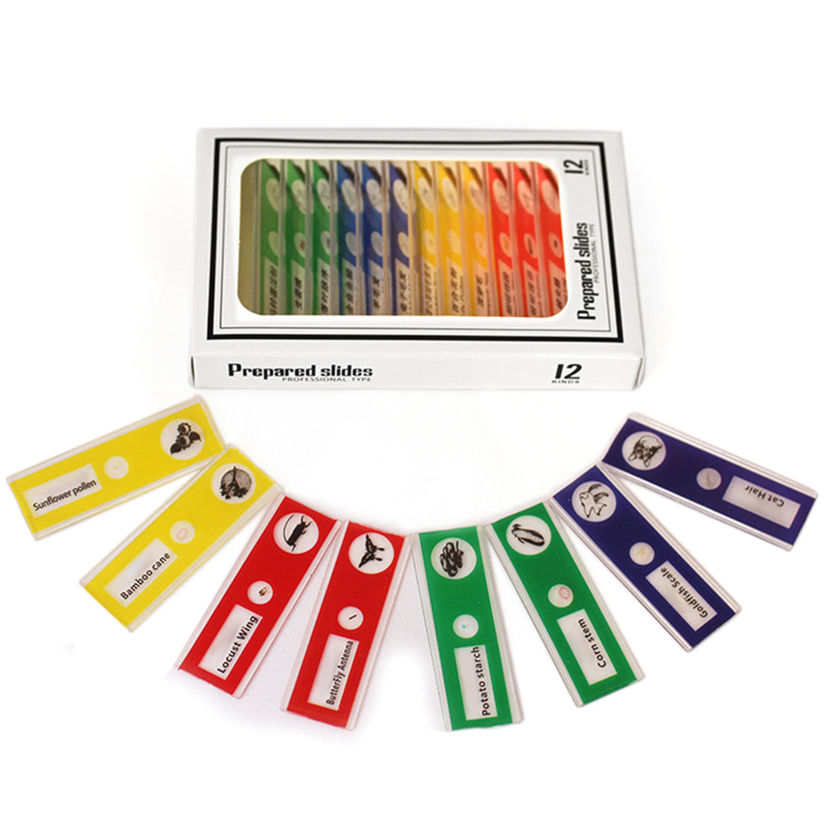 Microscópio de bolso para crianças, kit de brinquedos científicos 60-120x, mini microscópio portátil educacional com luz led, brinquedo de haste para crianças ao ar livre
