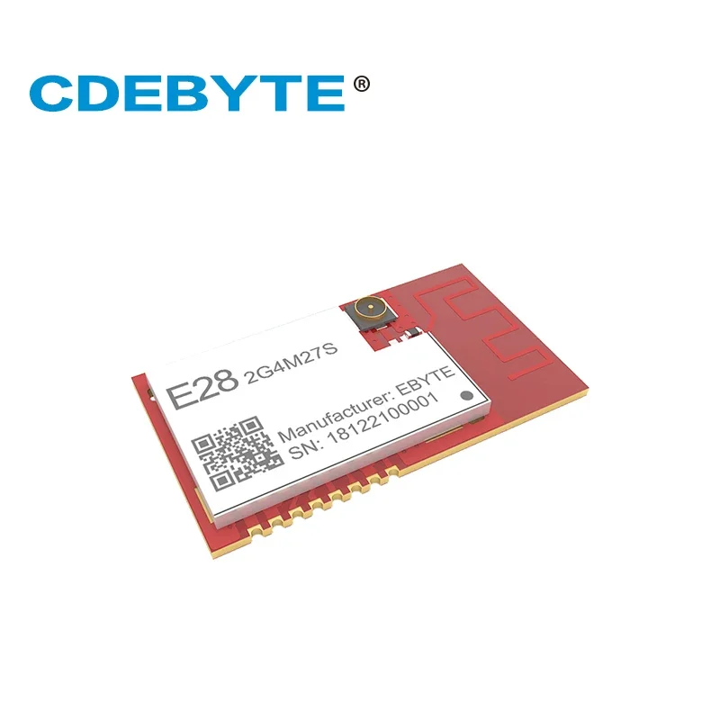 2pcs ebyte sx1281 lora modul 2,4 ghz drahtloser transceiver E28-2G4M27S 27dbm spi langstrecken ble smd rf sender empfänger iot