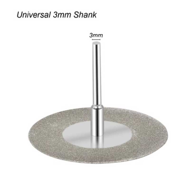 Diamond Cutting Disc Wheels Rotary Tool Circular Saw Blade for Dremel Mini Drill Mandrel Cutoff Wood Stone Plastic Glass Tile