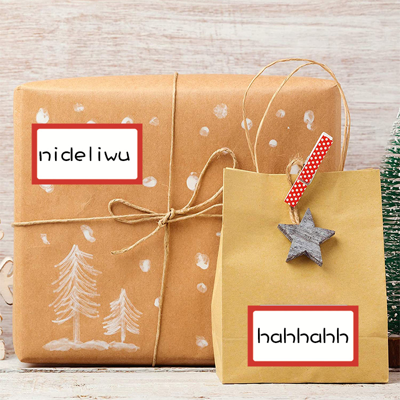 250pcs Blank Name Stickers Writable Date Tags for School Teacher  Kids Desk Clothes Storage Boxes Packaging Mark Labels with Pen