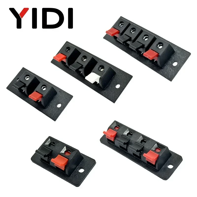 2 Chiếc 6 10 Chiếc 2 3 4 Vị Trí Cổng Kết Nối Nhà Ga Đẩy Trong Jack Tải Mùa Xuân 4 Cực Âm Thanh loa Thiết Bị Đầu Cuối Cắm Ổ Cắm Kẹp