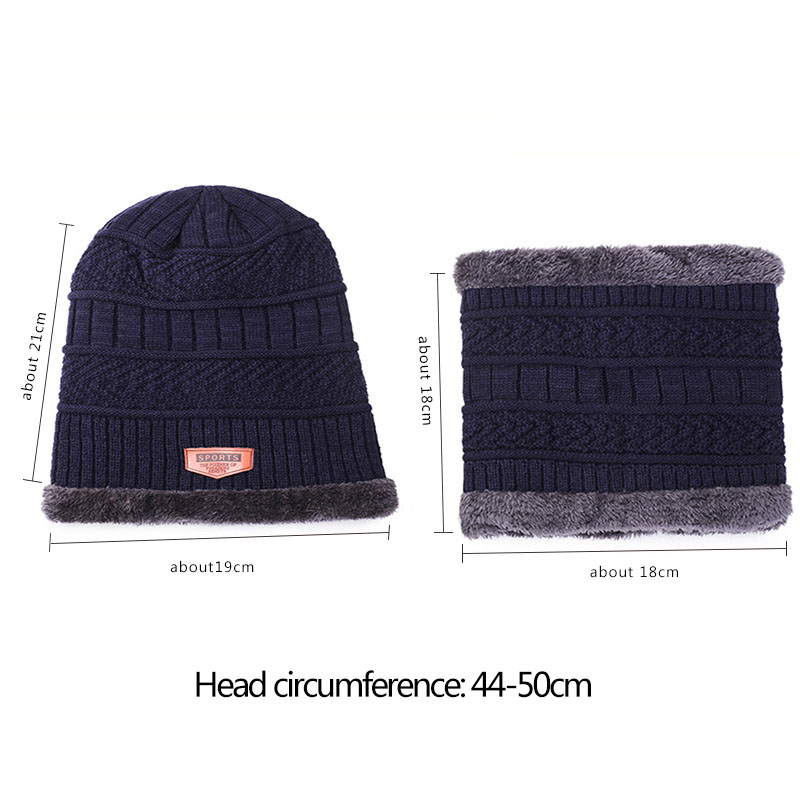 Nuovo cappello lavorato a maglia invernale per bambini più sciarpa calda in velluto berretto di un pezzo berretto di lana addensato protezione per le orecchie delle ragazze cappello a prova di freddo per bambini