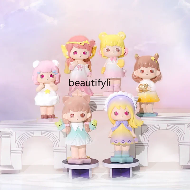 子供のためのかわいい卓上飾り,車の装飾,12の星座,女の子のための誕生日プレゼント
