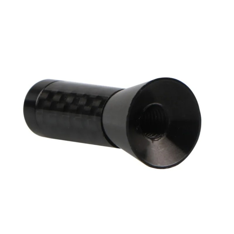 Benz用カーボンファイバースクリューメタルアンテナ,ショートスタッド,ユニバーサルカースタイル,ルーフアンテナ,拡張信号,新しいブランドアクセサリー