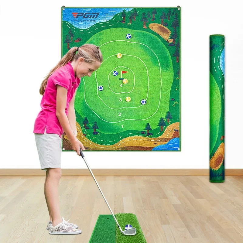 PGM Golf Cutting Practice Pad Dart Target Липкое одеяло с мячом можно уткать и повесить DJD040
