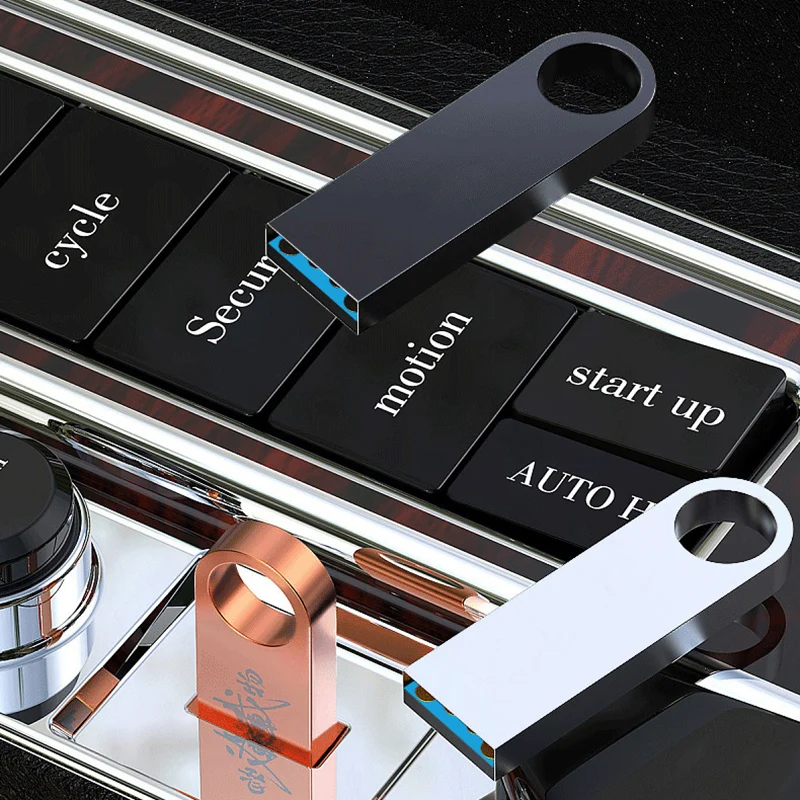 แฟลชไดรฟ์ USB 128Gb Pendrive 128Gb Memory Stick 32Gb 4Gb โลหะ 64 Gb ไดรฟ์ปากกา 8Gb Usb Stick 16 Gb