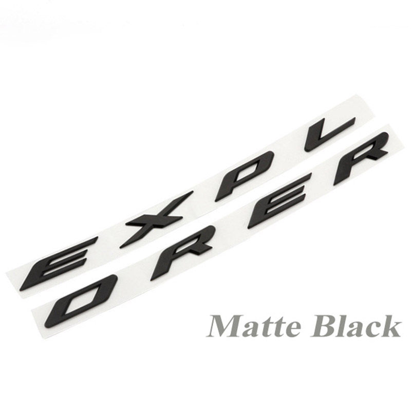 ABS 車のフロントフードエンブレムバッジボンネットロゴカバー文字ステッカーフォードエクスプローラー 2014 2015 2016 2017 2018 2019 アクセサリー