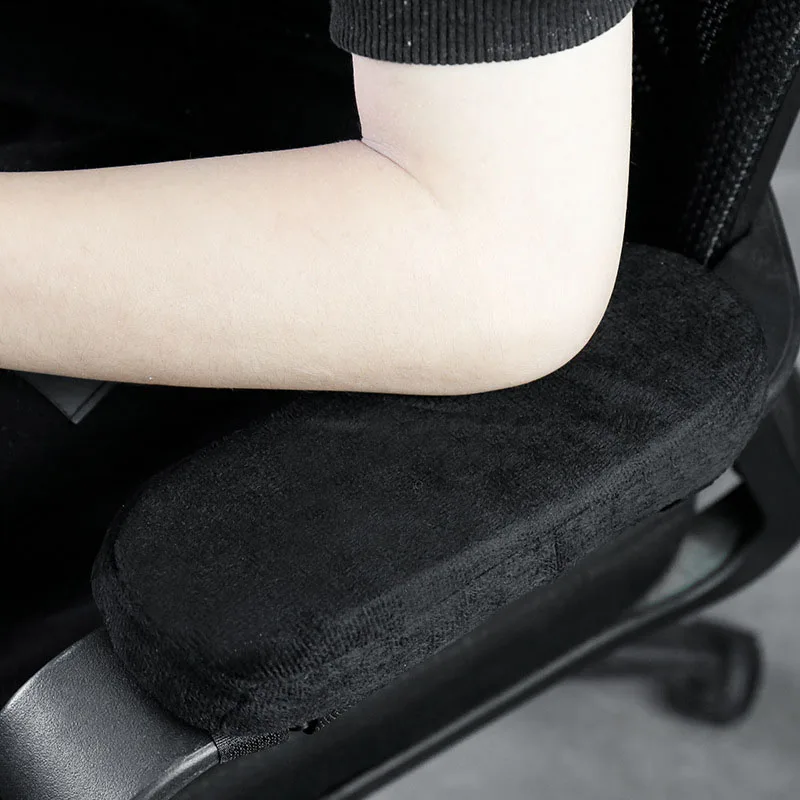 1 pz/2 pz parti della sedia da ufficio cuscino del braccio cuscino della copertura del bracciolo in memory foam per la sedia da ufficio a casa comodo cuscino del gomito