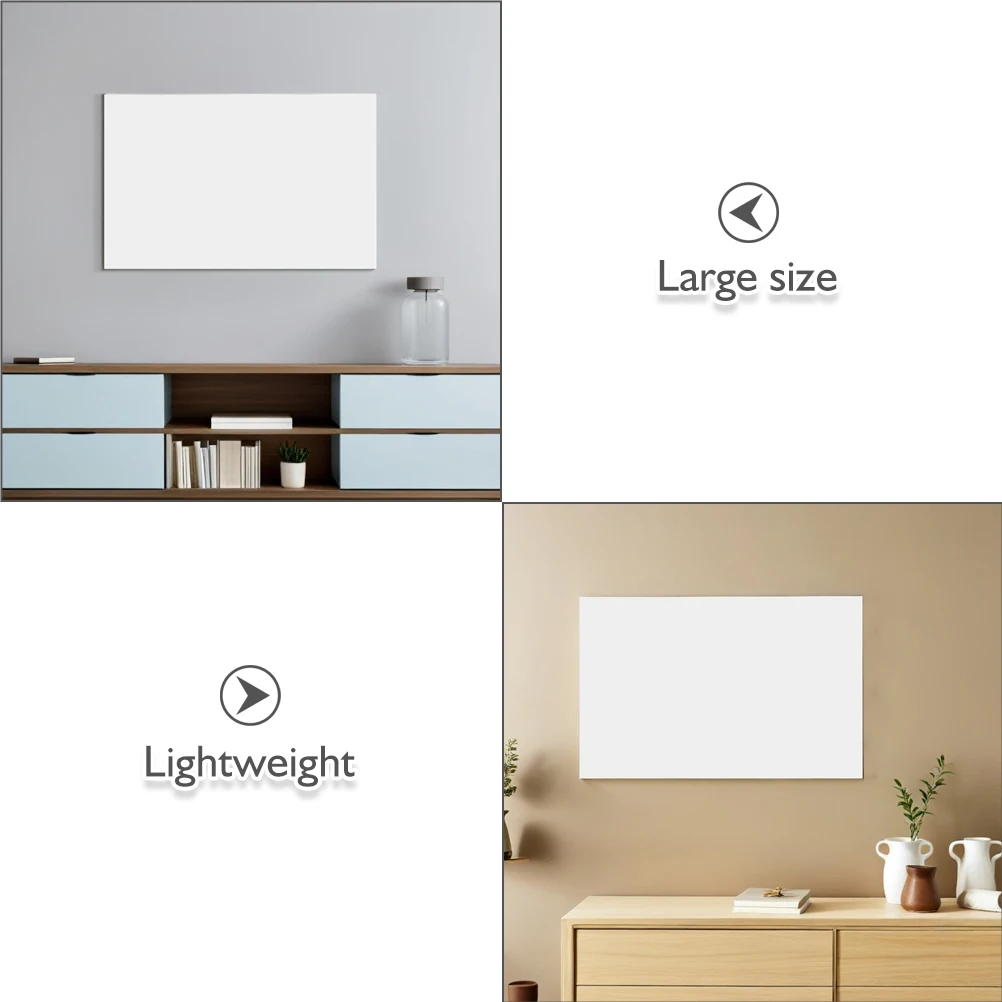 White Board Sticker Wallpaper Exquisite Detail Durable Plastic Material Suitable Various Scenarios