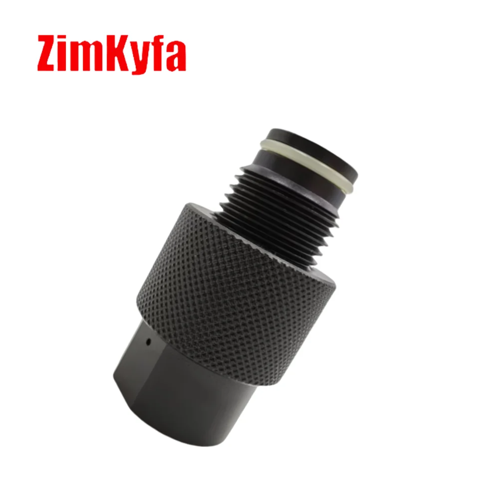 HPA Tank Regulator Valve ON/OFF ASA Adaptor G1/2-14 Thread Saver,CO2/Compressed Air Pin Valve Depressor Adapter For Air Tool