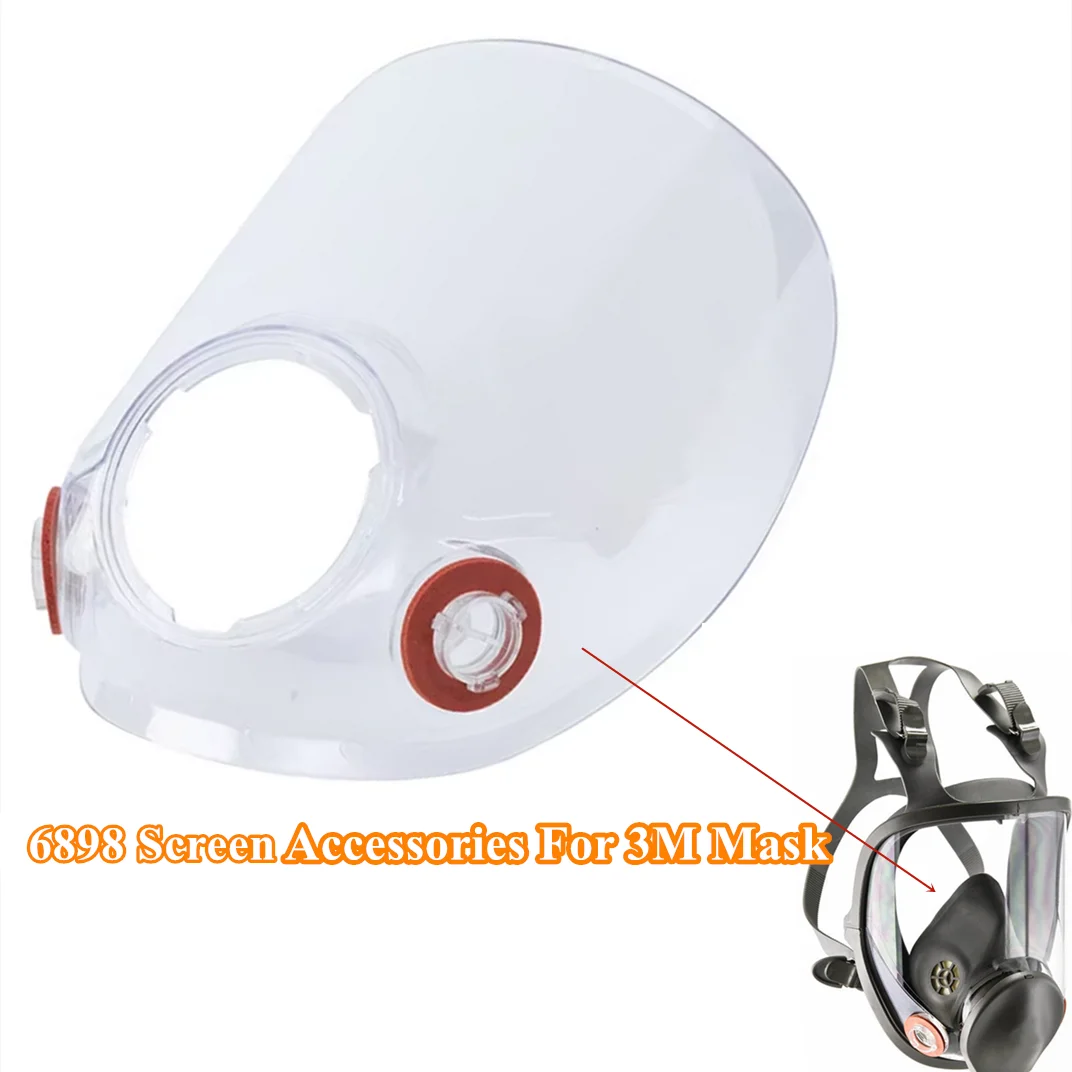 Màn Hình Gốc/Dây Đeo Đầu Cho 3M 6800/Mặt Nạ Nguyên Mặt Hóa Học Mặt Nạ Phòng Độc PC HD Chống sương Mù Có Thể Rửa Được