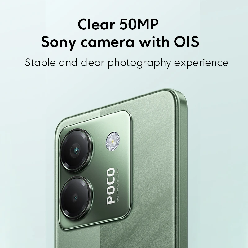 【Estreia mundial】 Versão global POCO M7 Pro 5G Dimensity 7025-Ultra 50MP Câmera com OlS 120Hz FHD + Display AMOLED para cuidados com os olhos