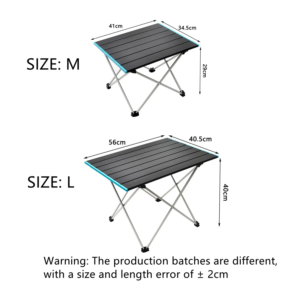 Ultralight แบบพกพาพับโต๊ะพับโต๊ะอาหารค่ํากลางแจ้งอลูมิเนียมความแข็งแรงสูงสําหรับงานปาร์ตี้ในสวนปิคนิคบาร์บีคิว