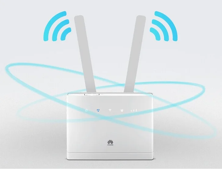 Unlocked Huawei B310AS-852 4G CPE Router Plus Antenna Sim Card Modem