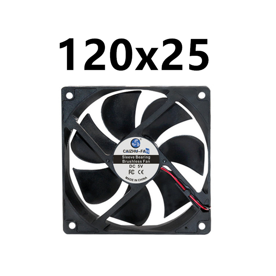 40 мм, 50 мм, 60 мм, 70 мм, 80 мм, 90 мм, 120 мм, охлаждающий вентилятор, бесщеточный корпус двигателя, тихий вентилятор с USB-кабелем