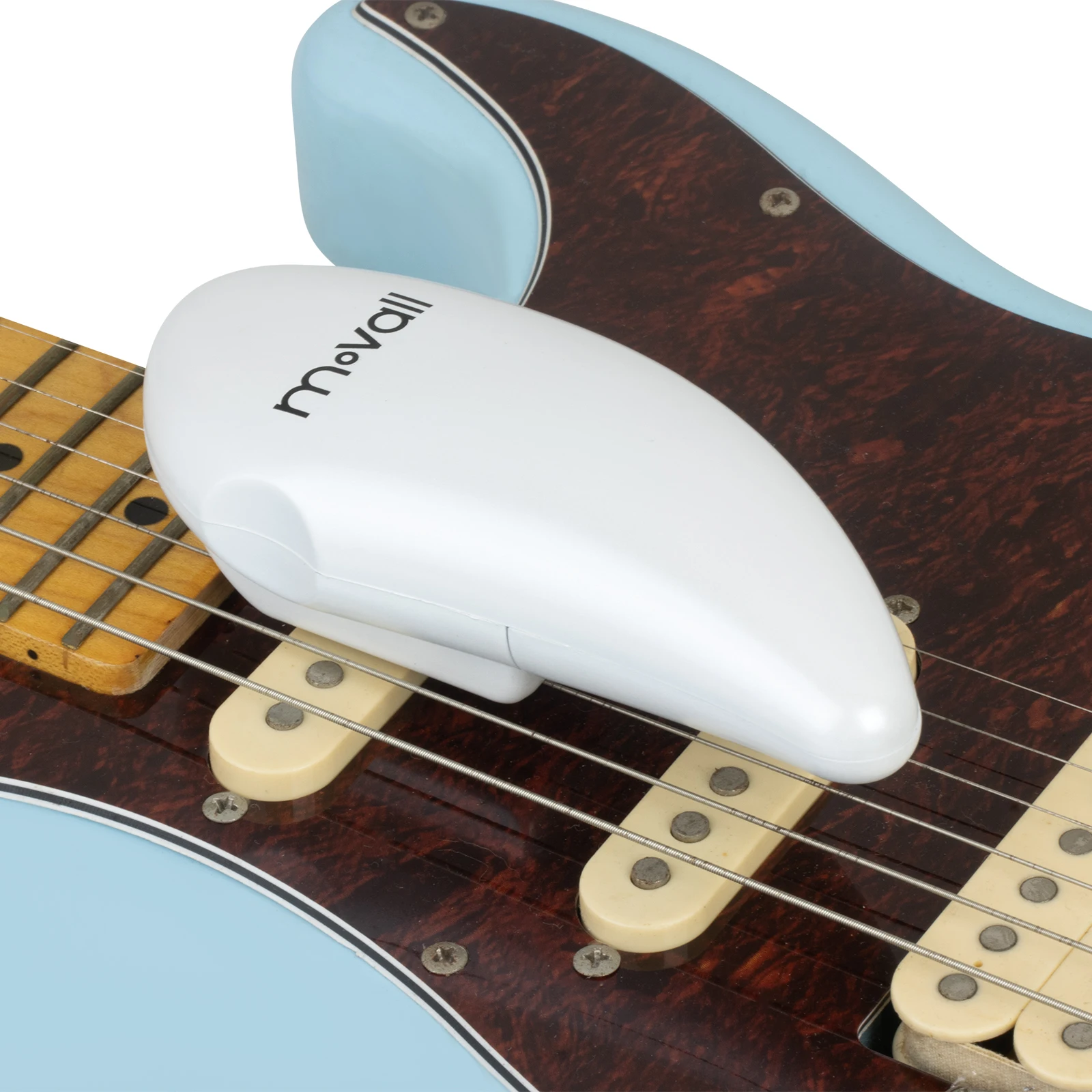 Pedal de efecto de guitarra Movall, sostenedor infinito de mano, efecto de arco electrónico, Pedal de retardo de soporte de guitarra con arco electrónico