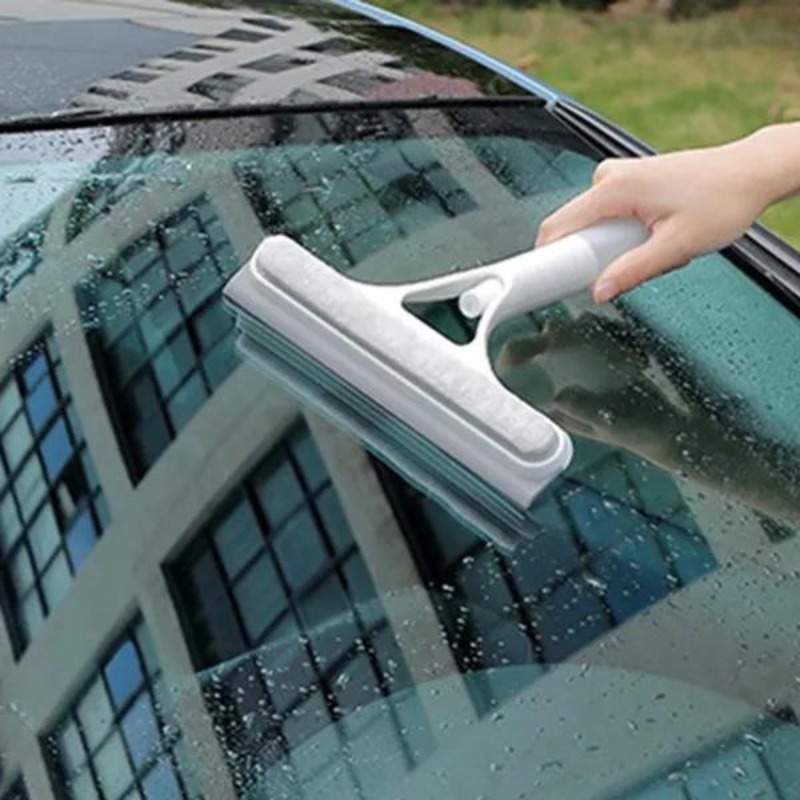 Multi-function glass wiper home window cleaning brush sprayer cleaning soap cleaning brush home automotive rubber brush