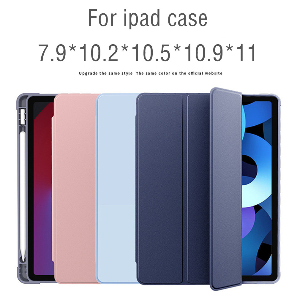Para iPad air 5 funda 2022 10,9 Pro 11 pulgadas 2024 con funda porta lápices 2018 9,7 Air 2/3 10,5 2021 10,2 6/7/8/9/10ta generación