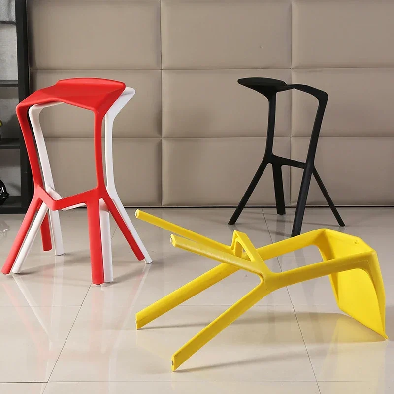 ชั้นเก้าอี้บาร์สตูลNordicเก้าอี้เฟอร์นิเจอร์Chaise Design Ergonomic Cafeร้านอาหารCamping Elegant
