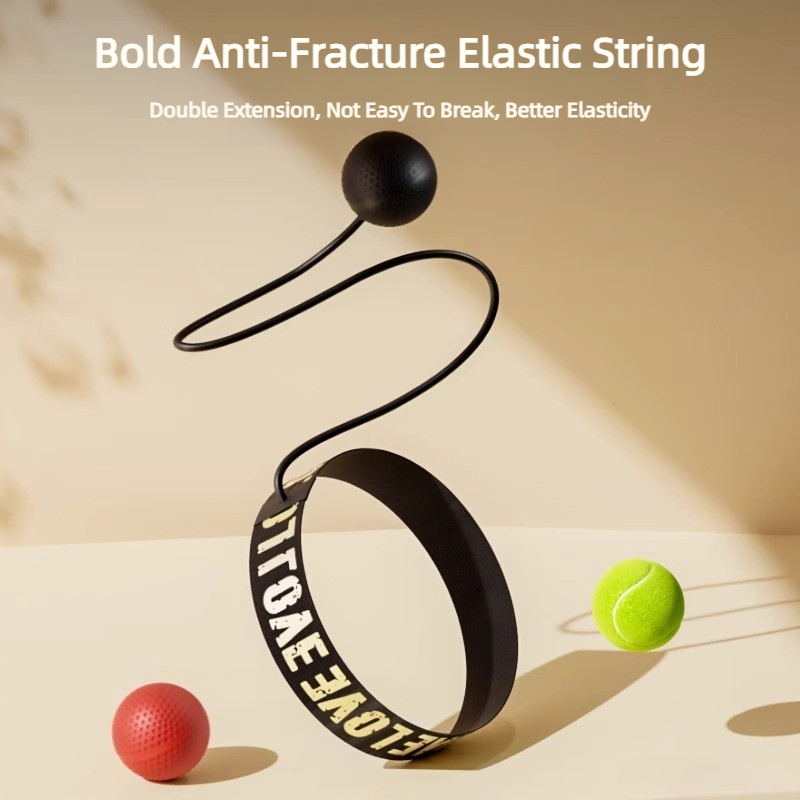 MMA Boxing Speed Ball Head-Mounted Pu Training Hand Eye Reaction Home Sandbag Fitness Equipment Gym Muay Thai Fighting Pressure