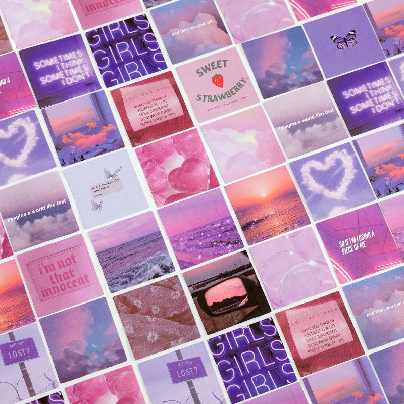 สติกเกอร์น่ารักตกแต่งบัญชีมือกล่อง DIY สติกเกอร์แสงจันทร์รักชุดจดหมาย