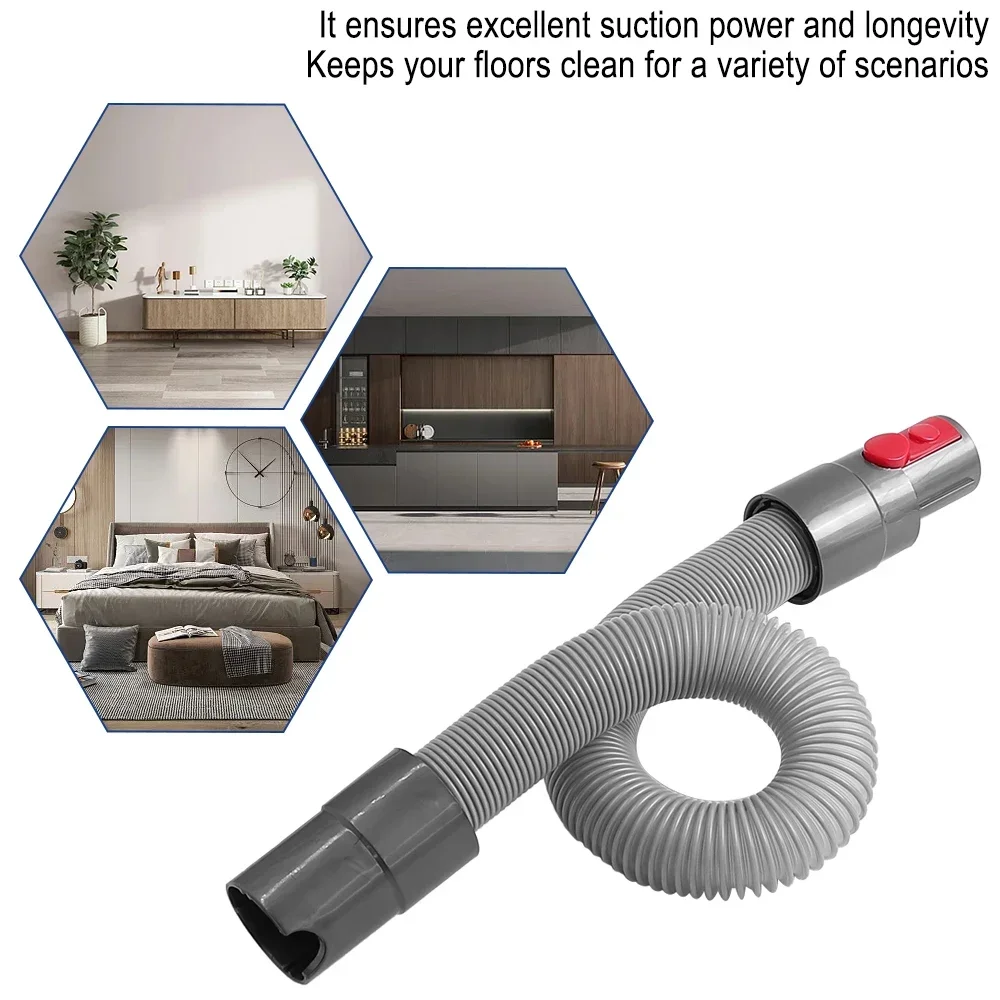 Replacement Part For Dyson V7 V8 V10 V11 V15 Handheld Vacuum Cleaner Accessory Telescopic Pole Extension Tube Suction Head Suit