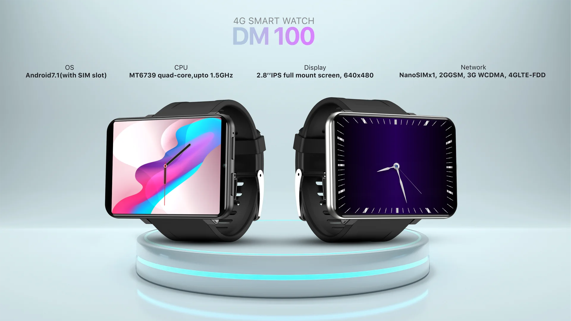 Big Battery Big Screen 2024 Android Smartwatch Phone 4G LTE GPS 5G WIFI BT Smart Watch With Camera and SDK and API