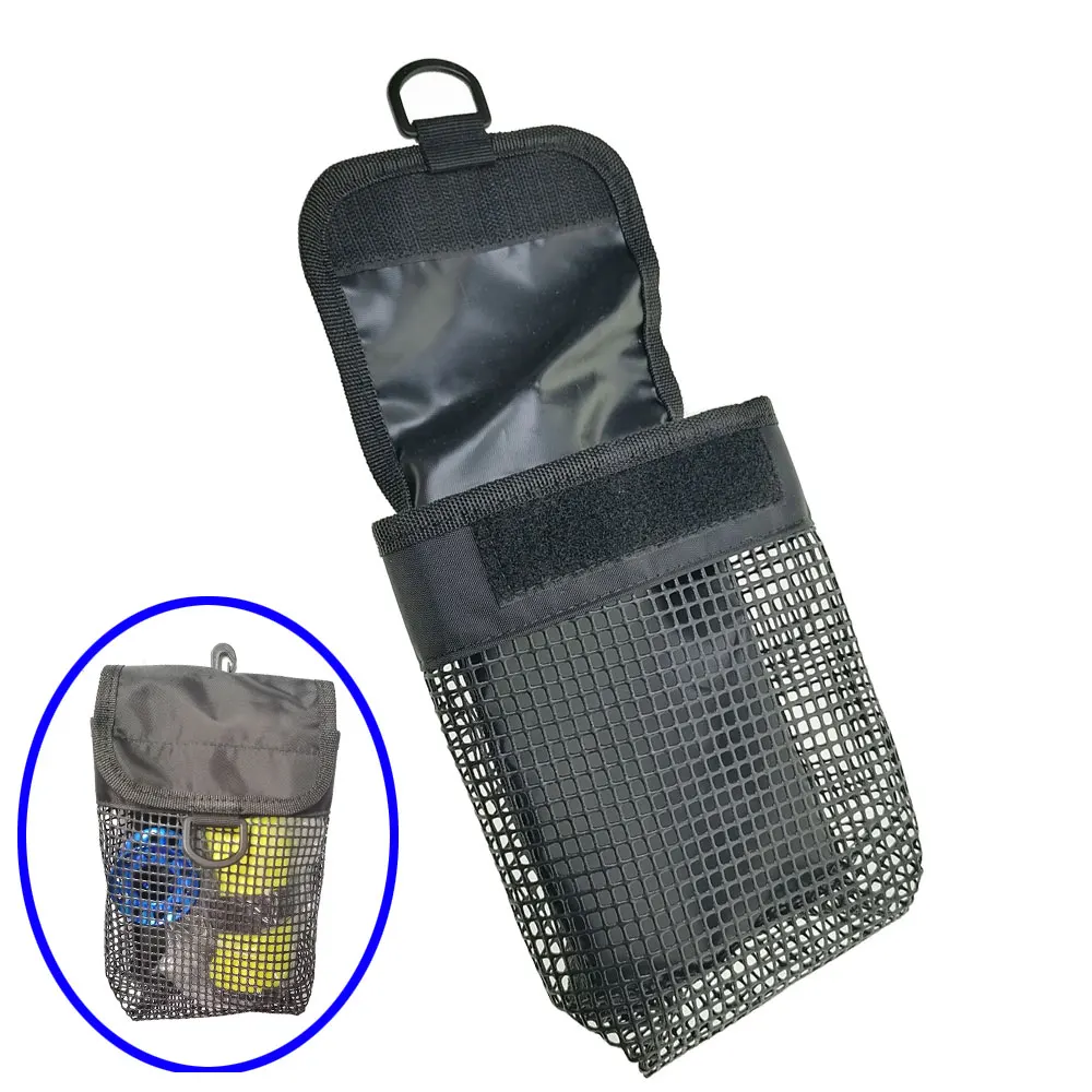 Carrete de buceo con perno Snap y marcador de seguridad SMB, boya, bolsa de equipo de malla, soporte para equipo, bolsa de transporte, elección de colores