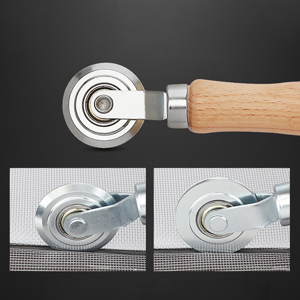 Инструменты для установки экрана Установка двери экрана Ручной ролик для оконного экрана Сетка для прессования пряжи Ролик Нажимное колесо