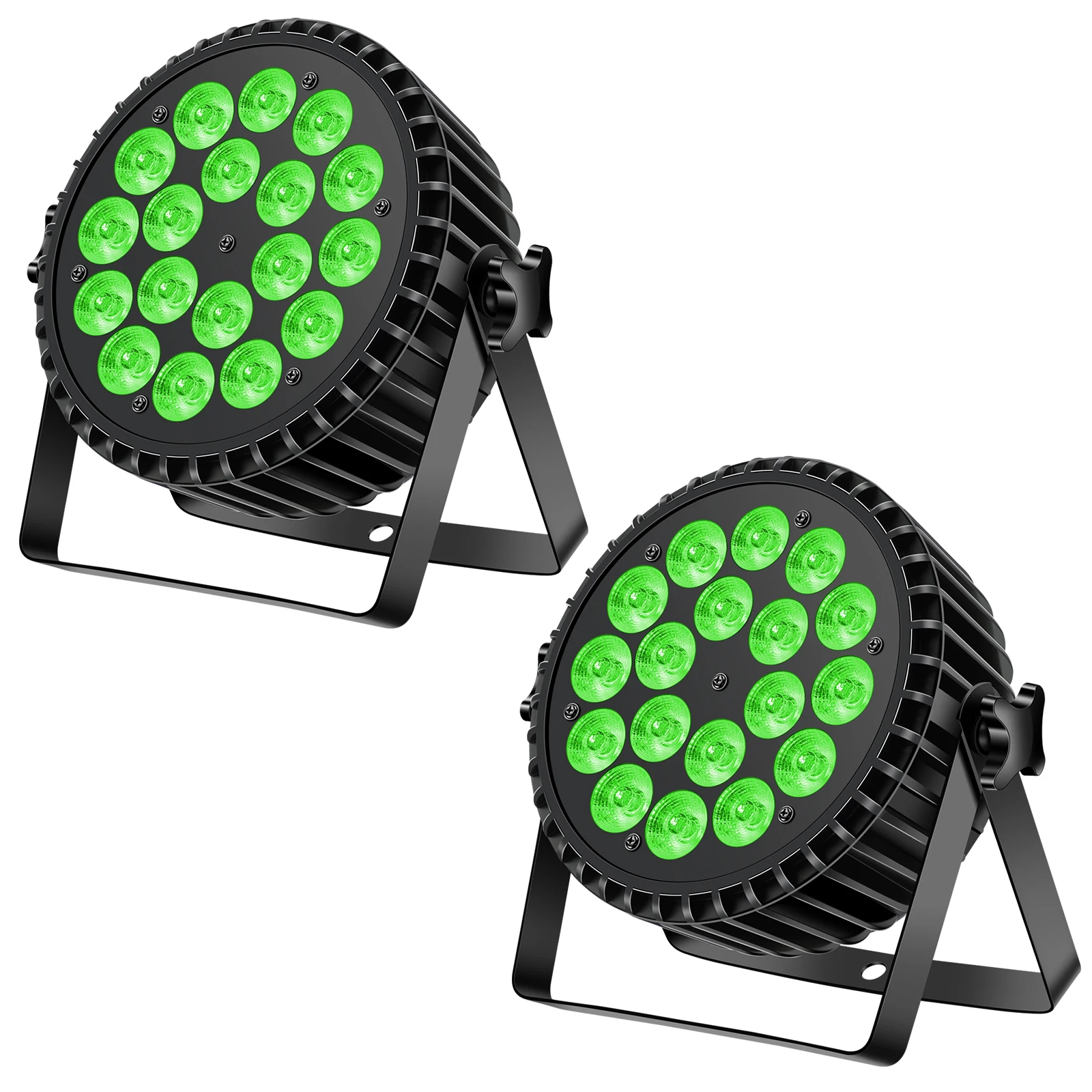 Fieryzeal 200 W 2 STÜCK RGBW LED 4 In 1 Mix Effekt Par Unendliches Licht DMX Bühnenlicht Mischen und Regenbogeneffekt DJ-Licht
