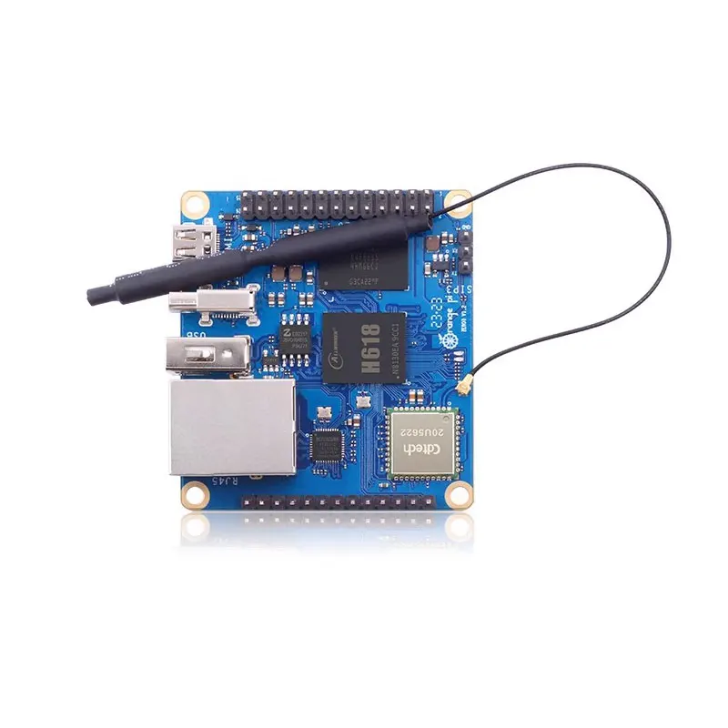 Мини-ПК Orange Pi Zero 3 Allwinner H618, плата для разработки Zero3 с открытым исходным кодом, Wi-Fi + BT5.0, Gigabit LAN
