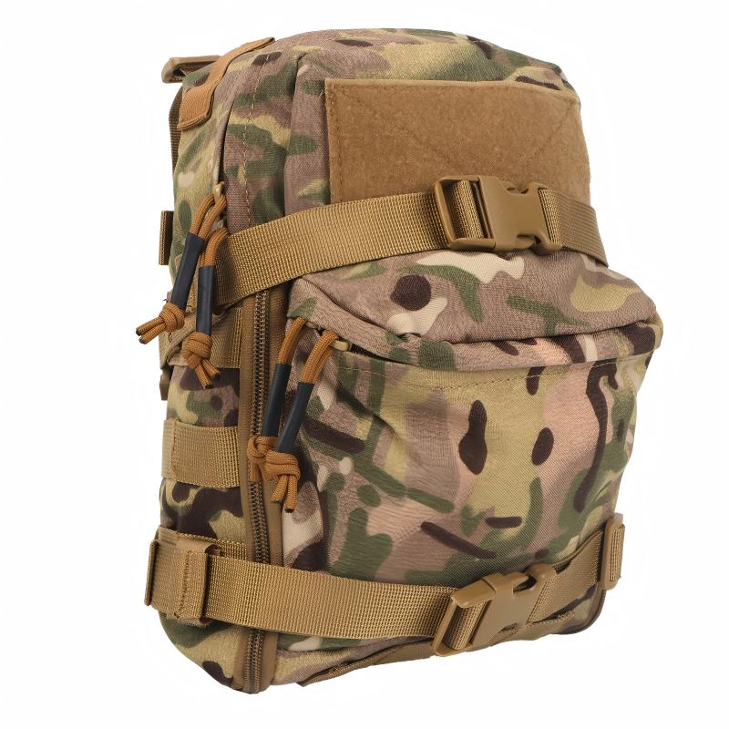 Saco de hidratação tático molle pacote de suporte de bexiga de água para colete tático mochila placa transportadora
