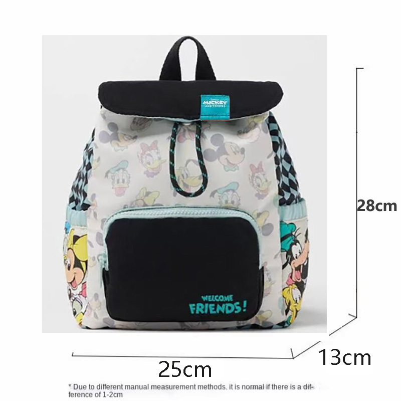 Disney kinder Rucksack Luxus Marke kinder Schule Tasche Cartoon Nette Hochwertige Mode Mädchen Kordelzug Rucksack