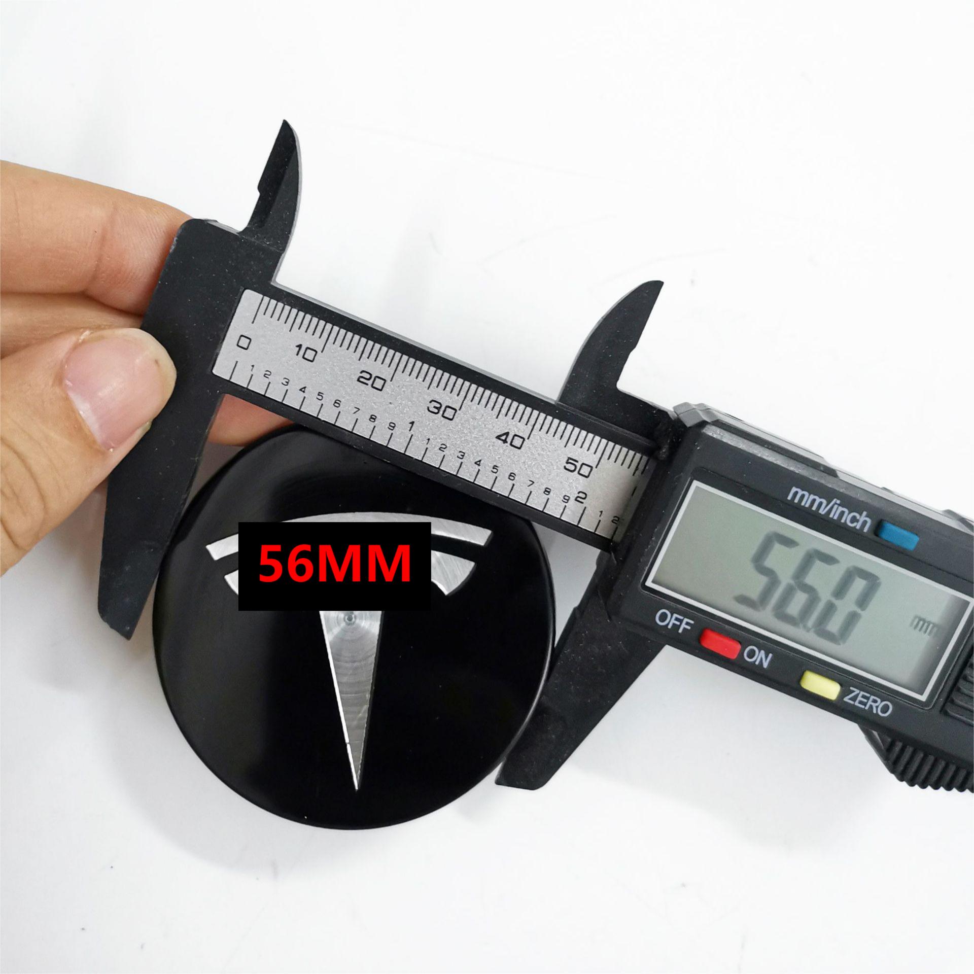 56MM 4 Uds 25 uds 29 Uds tapacubos centrales de rueda para Tesla Model 3 Y S/X juego de tapas centrales y Kit de cubierta de tuerca de rueda decoraciones Tesla