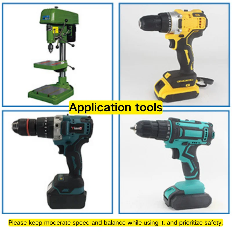 1pc Drill Bit Deburring External Chamfer Tool Hexagonal Handle ScrewRepair Drill Chuck Angle Trimming tool for Various Materials