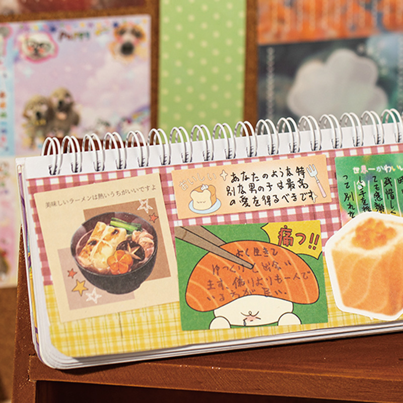 4 stil 200 Teile/beutel Stimmung Graffiti Alten Morgen Stil Haftnotizen Material Pack DIY Handbuch Material Telefon Fall Tagebuch Decorati