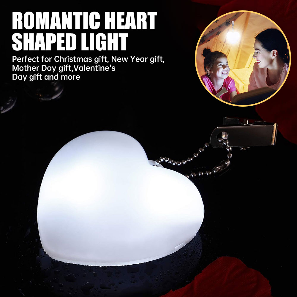 LED Touch Sensor Handtasche Licht Herz LED-Geldbörse Nachtlicht Handtasche Lampe Nachtlicht Geschenke für Frauen Rucksack Licht
