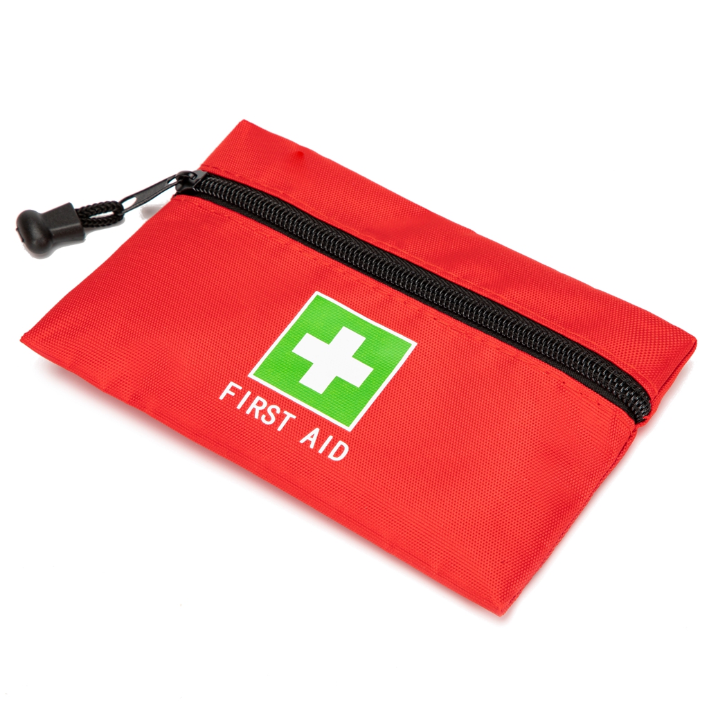 Sac d'urgence rouge, sac de premiers secours, petite pochette de sauvetage vide de voyage, sac de poche pour médicaments pour voiture, maison, bureau, cuisine, sport, randonnée