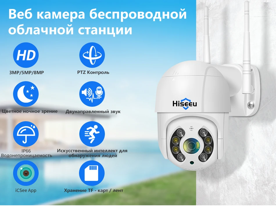 WIFI WHD818 3MP/5/MP 4K