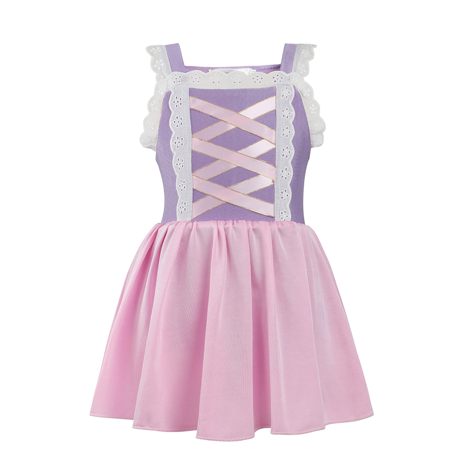 Costume da bagno per bambina e costume da bagno da spiaggia per bambini, collezione Princess, costume da bagno 2 pezzi
