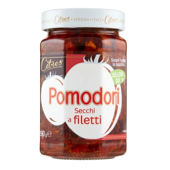 Tomaten geschnittene getrocknete Tomaten Filetti 290g - Citres