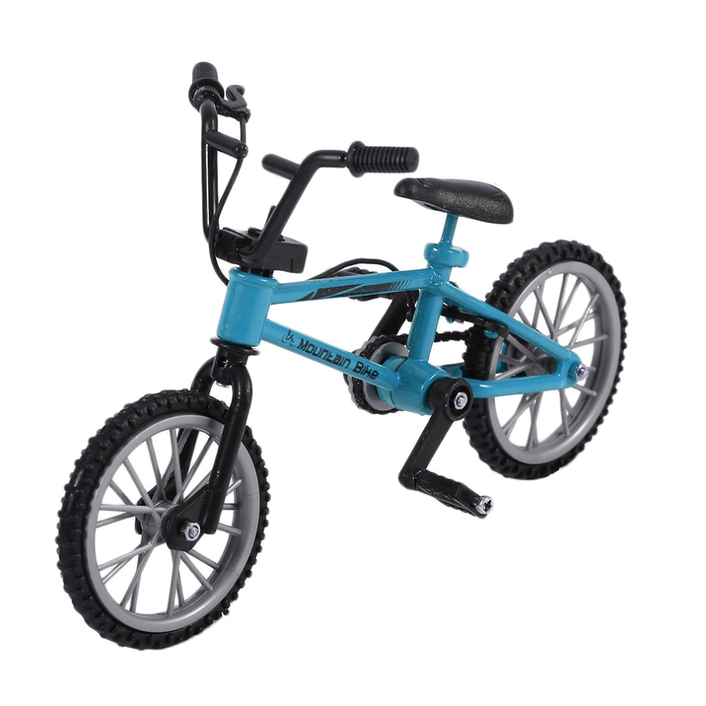18:1 aleación Retro Mini dedo BMX bicicleta montaje bicicleta modelo juguetes Gadgets regalo juguetes modelo Mini bicicleta portátil para chico