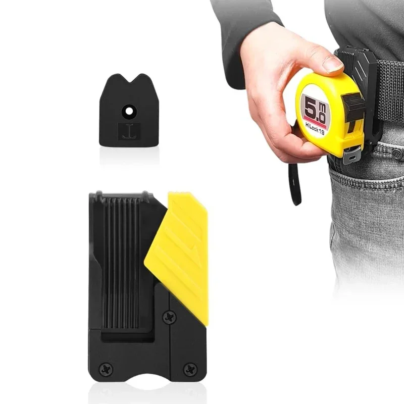 1pc Quick Release Buckle Hammer Wrench Power Tool Waist Belt Organiser Hooks Universal Tape Measure Hanger Belt Holder Clip