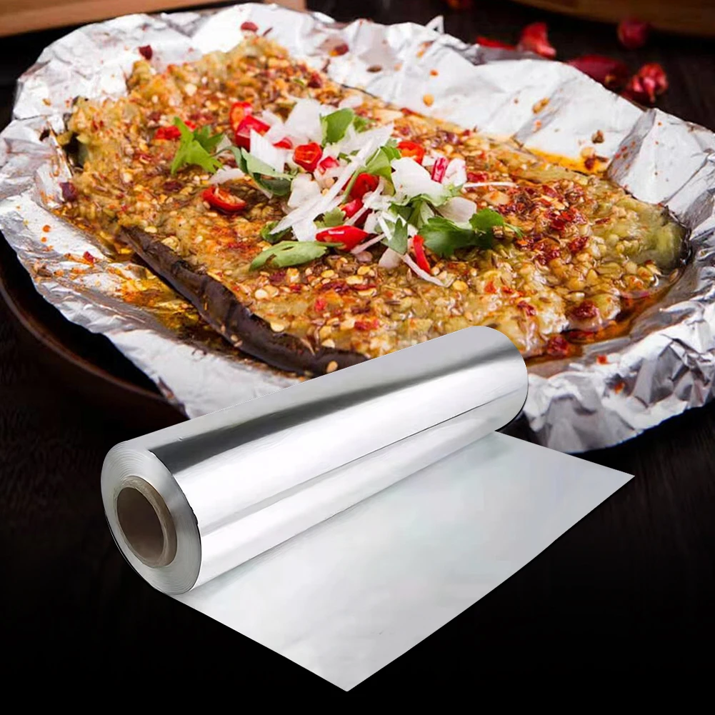 1 paquete de papel de aluminio desechable resistente de 12,2x1,65 pulgadas para Hot Dog o sándwich Burrito
