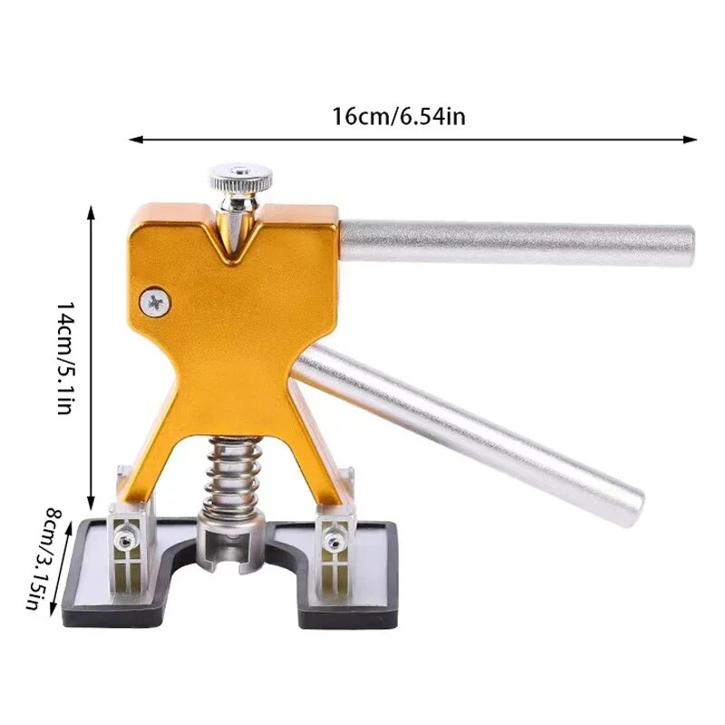 Ferramentas de reparo de amassados sem pintura, kit de reparo de amassados para carroceria de carro, extrator de amassados com cola, remoção de abas